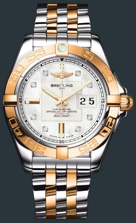 breitling galactic 41 two tone price|Breitling Galactic .